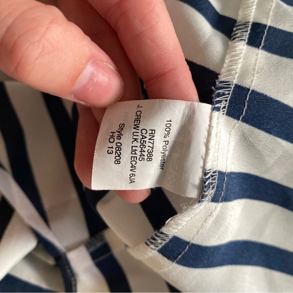 Button up stripe tank-blouse - Picture 4 of 4